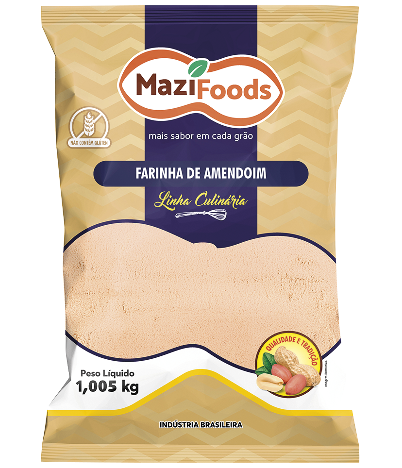 Embalagem Farinha de Amendoim