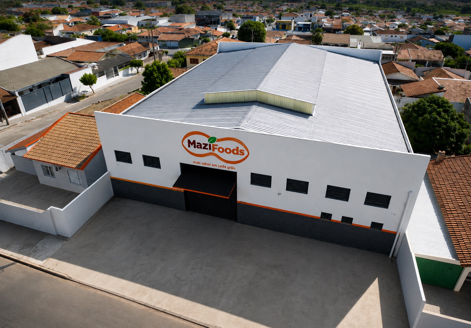 Mazi Foods - torrefação de amendoim em Marília